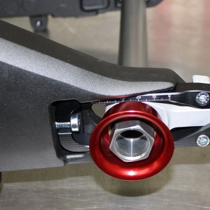 Quick change rear wheel kit